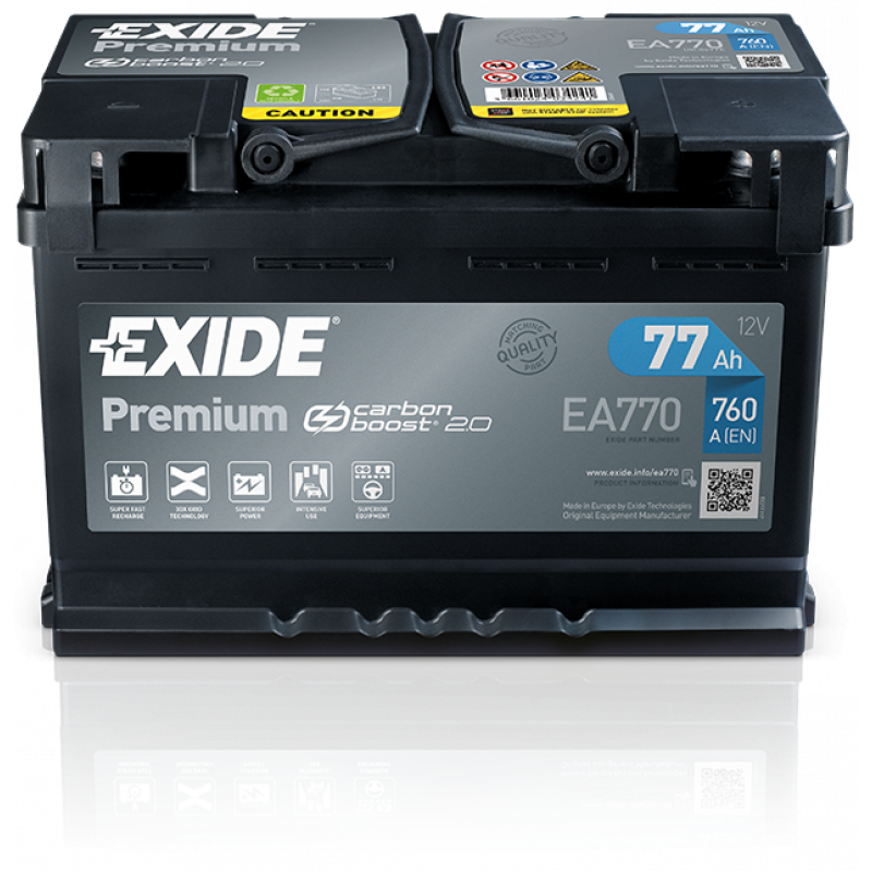 Аккумулятори EXIDE - надійність і якість, доступні для покупки в інтернет-магазині СВС АВТО