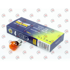 лампа  A 12V 21W Маяк (81213) Orange прямий цоколь