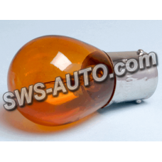 лампа  A 12V 21W Маяк (81218) Amber смещенный цоколь