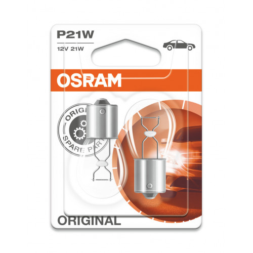 лампа  A 12V 21W Osram (2шт)