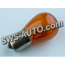лампа  A 12V 21W  Amber-прямий цоколь