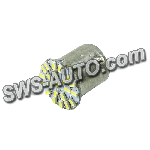 Лампа світлодіодна А 12-21 WHITE  22 SMD 3014 250Lm