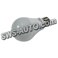 лампа светодиодная 220V E27  8W A60 3000K теплый белый