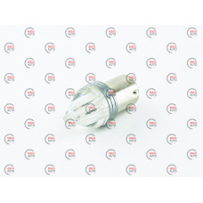 Лампа светодиодная А 12-21 WHITE   9 SMD 2835 линза CL конусная P