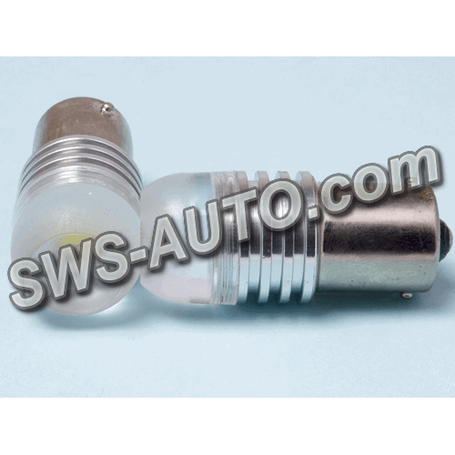Лампа светодиодная А 12-21 WHITE   1 LED 1W с линзой