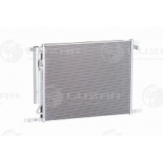 радіатор кондиціонера AVEO-Т255 1,6 (08-), Vida (12-) 1,5 з ресивером (LUZAR)