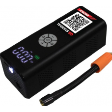 компрессор mini Standal 10атм/0.14м шланг/АКБ 2000mAh/USB заряд./насадки/фонарь/LED дисплей
