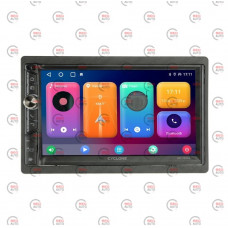 магнитола 2DIN Andr 10.0 Cyclone  FM/USB/microSD/AUX/MP5/AVI/экран7"/Wi-Fi/BT/2х32Gb/Zlink5/GPS