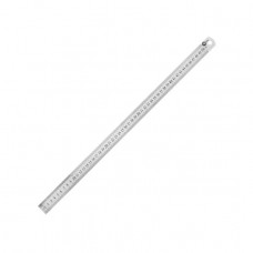 лінійка будівельна нержавіюча сталь, метрична та дюймова шкала 500х25х0,5мм