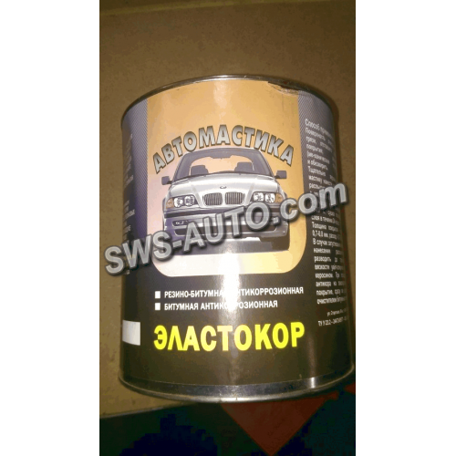 мастика (Эластокор) резино-битумная 2,5кг