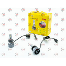 лампа LED H7 12V-24V TF3 6500K 65W радіатор+вентилятор