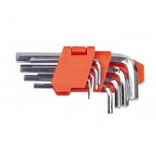набор ключей шестигранных  коротких HEX 1,5-10 мм, 9 шт.