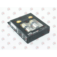 Лампа світлодіод А 12-21+5 WHITE + YELLOW 168 SMD 3014  (12-24V)