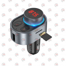 FM модулятор Avantis ACC16  USB/MP3/12-24В/microSD/USB зарядка/Type C PD30W 3,1А/Bluetooth/LED