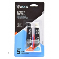 клей 2-х комп. епоксид. AXXIS для металу 20г Epoxy-Metal