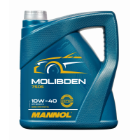 масло Mannol 10w40 Molibden Benzin SL/CF, A3/B3 (4л)
