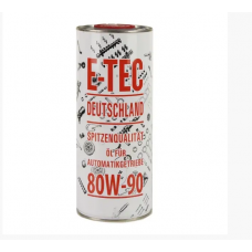 олива трансмісійна E-Tec  80W-90  GL4/5 метал 1л