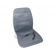 накидка з підігрівом сидіння + спинка низька сіра 12В, 60Вт Lavita