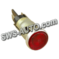 ліхтар контрольної лампи приладів (вічко) ЧЕРВОНИЙ