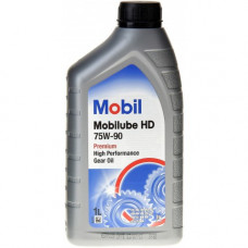 масло трансм. Mobil  75W-90 GL-5 Mobilube HD (1л)