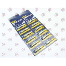 клей суперклей SCT-Mannol "Super Glue Gel" 3г (12шт планшет)