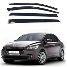 ветровик Peugeot 301 сед 2012-2022 (скотч) AV-Tuning