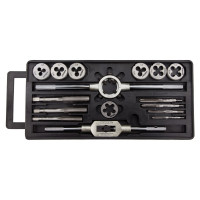 набор плашек и метчиков 16 шт кейс пласт. Sigma