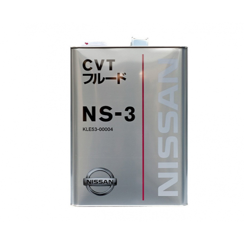 масло  Nissan  ATF CVT Fluid NS-3 (вариатор) 4л