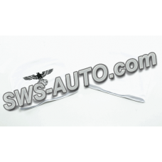 чохли на підголівники білі (2 шт)  VW + лого "Орел"
