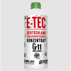 антифриз зелёный  1,5л  концентрат (E-TEC) G11 (1:1 -33°C)