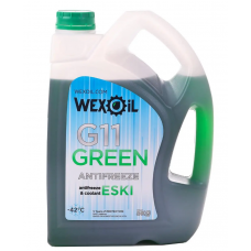 антифриз зеленый  5л (Wexoil) G11  -42 MEG+BASF