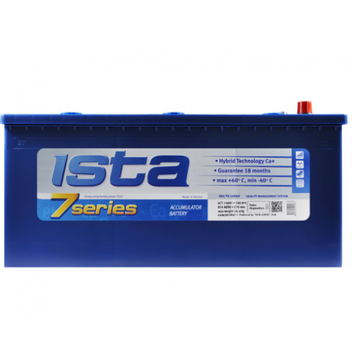 Акумулятор ISTA 140 A 7SERIES(850A)