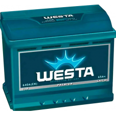 Аккумулятор   Westa  65Ач (640A) premium Евро прав +