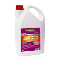 антифриз червоний  5л (Ravenol) C12++ концентрат LTC (1:1 -37°C) VAG TL 774-G