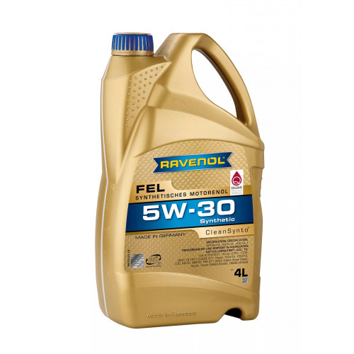 масло Ravenol 5W-30 FEL "Synthetic" SN/CF, С2 (4л)