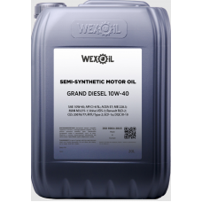 олива Wexoil 10W-40 Grand Diesel CI-4/SL (20л)