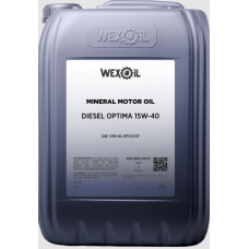 масло Wexoil 15W-40 Diesel Optima SF/CD (20л)