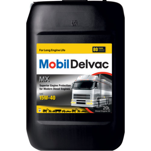 масло Mobil 15W-40 Delvac MX (20л)