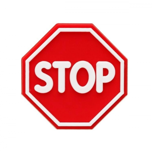 наклейка знак "STOP"  d55мм