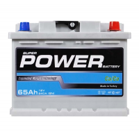Аккумулятор POWER  65 (640 А) MF GREY Евро правый +