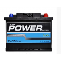 Аккумулятор POWER  60 (510 А) MF BLACK Евро правый +
