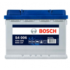 Аккумулятор BOSCH  60 А S4 (540А) (2 года гар)