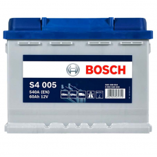 Аккумулятор BOSCH  60 А S4 (540А) Евро прав + (2 года гар)