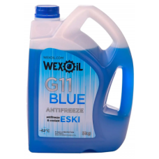 антифриз синій 5л (Wexoil)  G11 -42 MEG+BASF