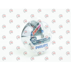 лампа  H1 12V 55 W PHILIPS X-treme Vision+130% (2шт) new *************