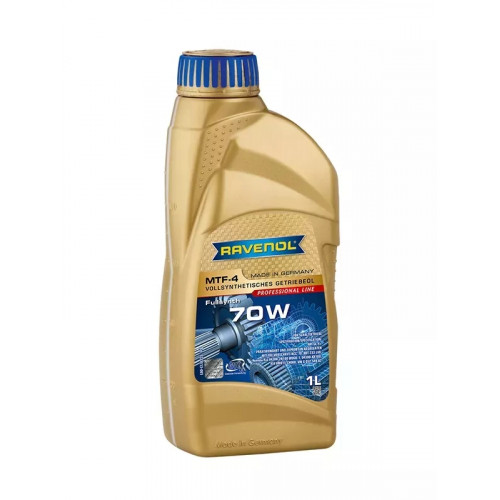 олива тансмісійна Ravenol  70W MTF-4 GL-4+ (МКПП VAG/Kia) 1л