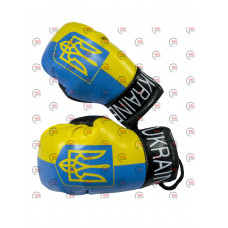 сувенир на зеркало "Боксерские перчатки" Ukraine (пара)