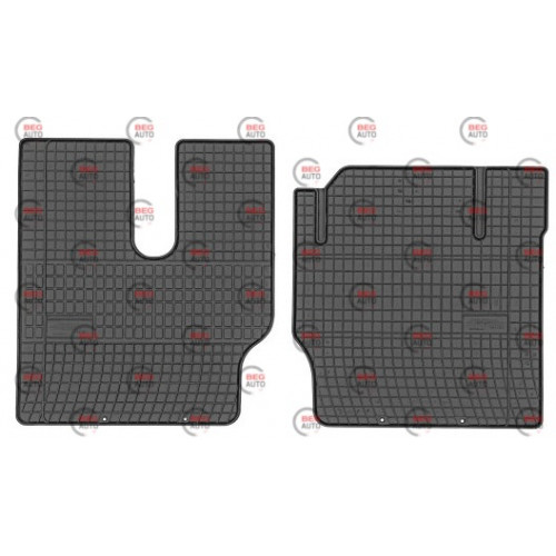коврики салона MAN F90, F2000 ( вузька кабіна ) 2004-> евроклетка  "под заказ"