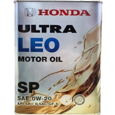 масло Honda  0W-20 Ultra LEO  (4л)