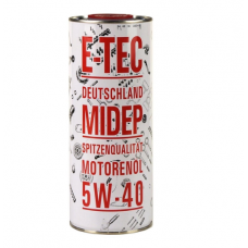 Масло E-Tec 5W-40 EVO  1л метал